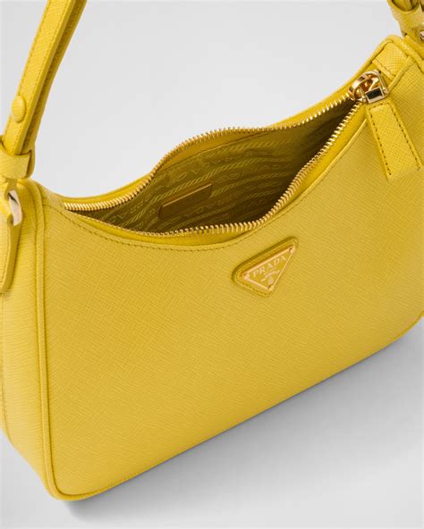 prada re edition yellow|prada re edition saffiano leather.